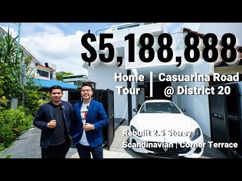 District 20 - Thomson | Scandinavian-Style Corner Terrace | 2 Storey Plus Attic | Freehold | Calvin