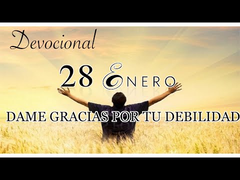 28 de Enero Devocional del Dia