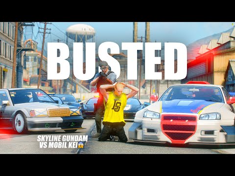 HOT PURSUIT ! JENDRAL POLISI MENGGUNAKAN SKYLINE INI ! KEI KEWALAHAN !! GTA 5 ROLEPLAY