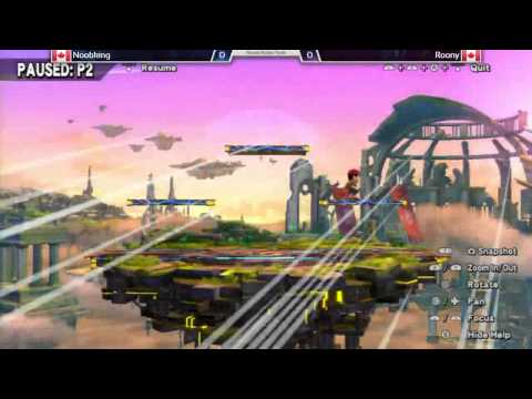 Smash @ SFU - Purfect Roony (Ness) vs. Noobking (Falcon) - SSB4 Pools