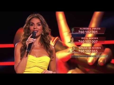 Bispo e Diogo Piçarra ao vivo no The Voice