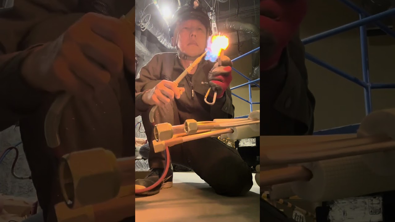 カパスコレクションのキャピラリートーチを使ってみた結果〇〇だった！ #エアコン #かっこいい職人シリーズ #tools