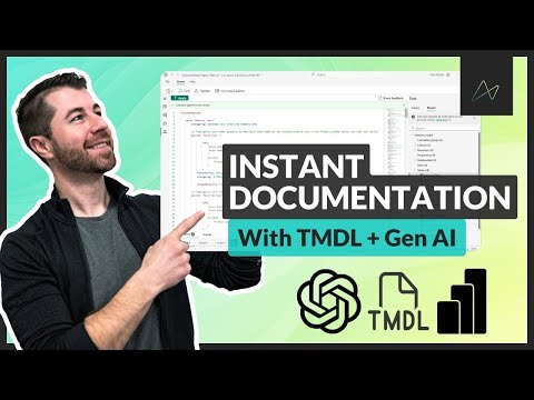Document Power BI Models in SECONDS with TMDL + AI (PBIX file included!)