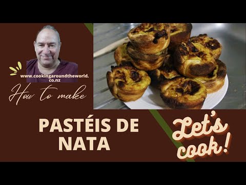 Pastéis de Nata | Portuguese Custard Tarts|