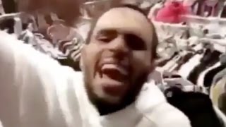 Chris Brown Makes Fun Of Desiigner Shows Off His Gigantic Closet