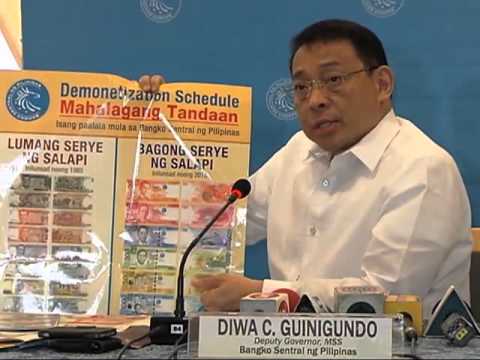 BSP: Old peso bills will have no value by 2017