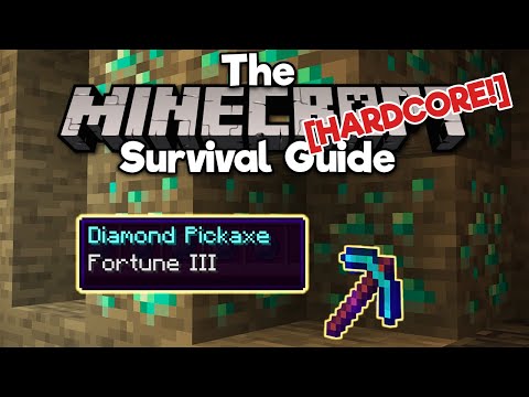 Our First Caving Trip... With Fortune III ▫ The Hardcore Survival Guide [Ep.2] ▫ Minecraft 1.17