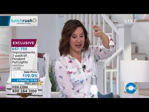 Improvements 3pack of Pendant Pull Lights