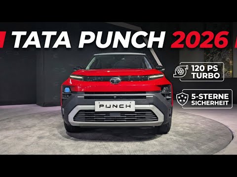 2026 Tata Punch Facelift im Detail: Neues Design & Technik-Upgrade