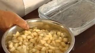 מתכוני סוגת: עוגת אגסים מהירה