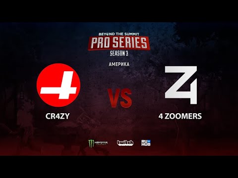 CR4ZY vs 4 Zoomers, BTS Pro Series Season 3: Americas, bo2, game 1 [Lex]