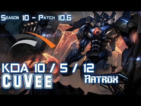 HLE CuVee AATROX vs FIORA Top - Patch 10.6 KR Ranked