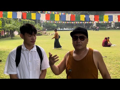 Full tour of Varanasi Tibetan University. Interview with students.