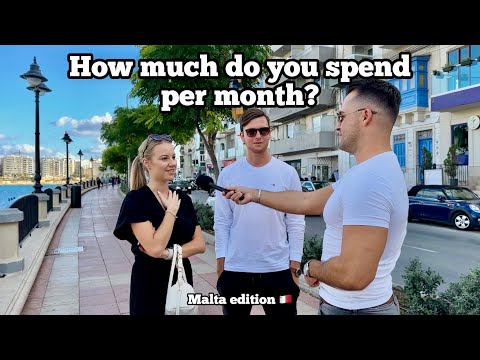 How Much Do You SPEND per month living in Malta ? - asking the public