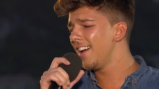 Matt Terry&#39;s TEAR-JERKER Rendition of  She&#39;s Out of My Life - Judges&#39; House - The   XFactor UK
