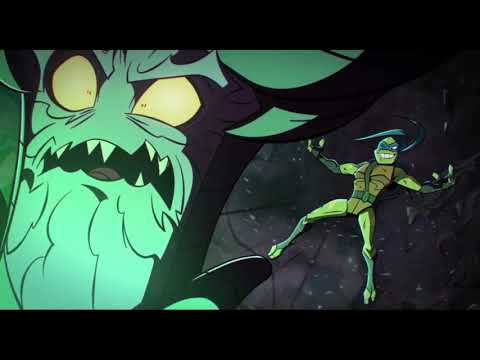 Rise of TMNT Movie: Leo VS Krang / Leo's Sacrifice (Part 2)