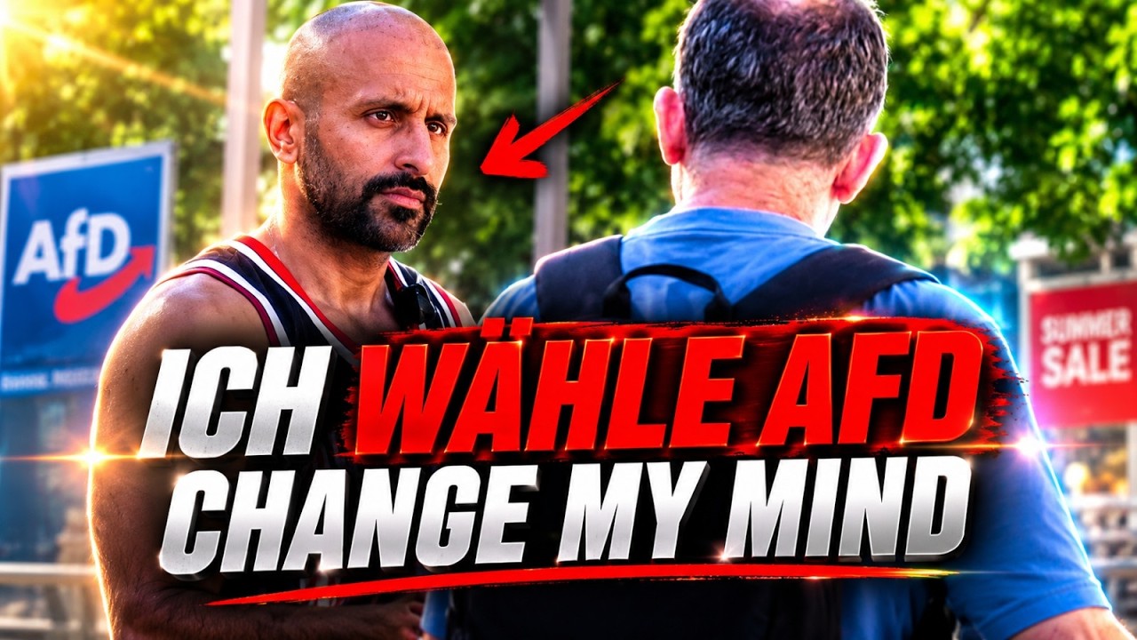 Er stimmt mir in FAST ALLEN Punkten zu! Und ist TROTZDEM AfD-GEGNER 🤣🤣 | Change my Mind Duisburg