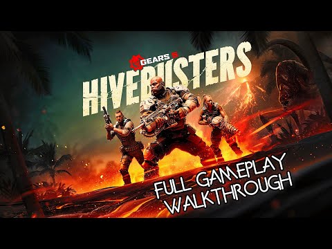 GEARS 5 HIVEBUSTERS Gameplay Walkthrough FULL GAME [1080P 60FPS XBOX SERIES S ULTRA] - No Commentary