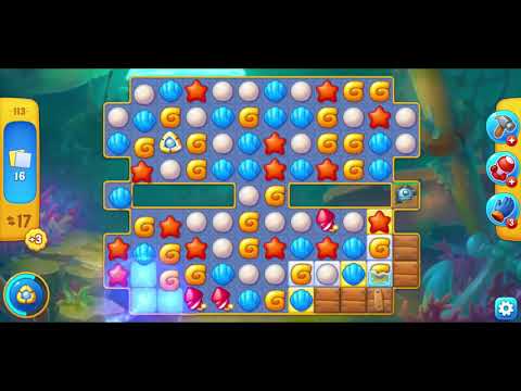 Fishdom - Level 113 - How to complete