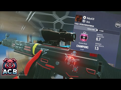 HOW A TOP 30 R6 CONSOLE CHAMPION RUNS RANKED + SENS AND SETTINGS FOR (XBOX/PS5)