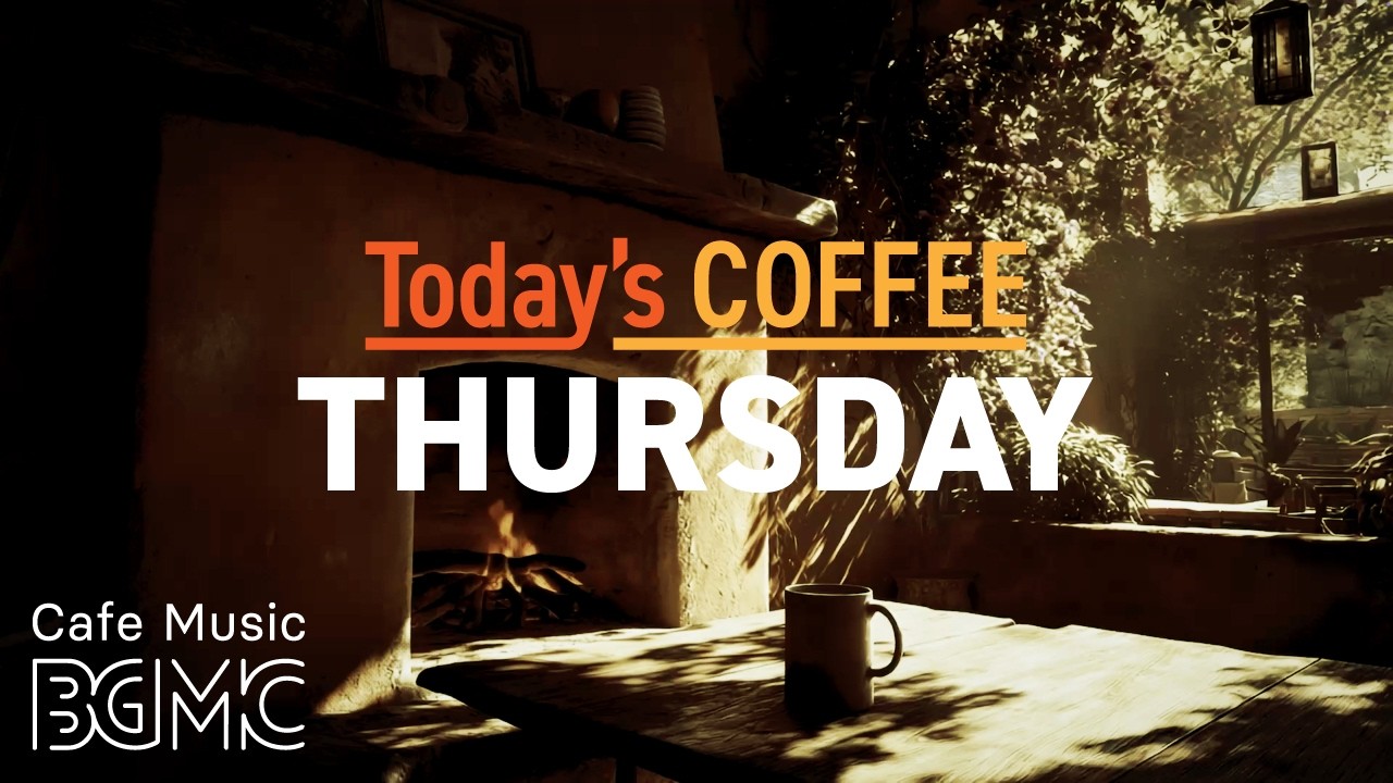 Today's COFFEE THURSDAY: Botanical Hearth Cafe Jazz ☕ Soft Piano & Slow Bossa Nova for Quiet Reading