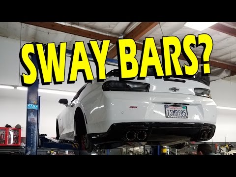 ZL1/1LE Sway Bars for the 16-2024 Camaro SS? - Drive with Lethal | S1: EP26