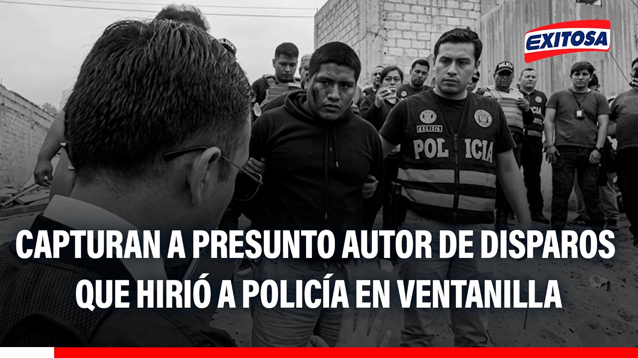 🔴🔵 Policía captura al presunto autor de los disparos que dejó herido a suboficial PNP en Ventanilla