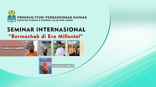 WEBINAR INTERNASIONAL PRODI PERBANDINGAN MAZHAB IAIN AMBON