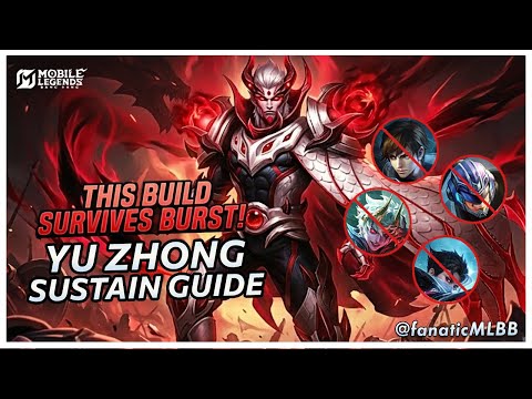 THIS SPELL VAMP BUILD SURVIVES BURST! YU ZHONG SUSTAIN GUIDE 🔥 | MLBB | S39 2026 | fanaticMLBB
