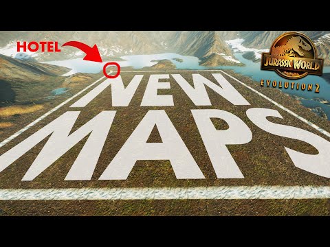 ALL 12 NEW MAPS SHOWCASE: Square Maps & Expanded Maps | Jurassic World Evolution 2 Free Update 6