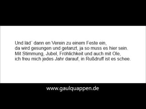 Rossdorfer Lied - In Russdruff bin ich dahaam