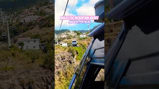 SPECTACULAR CRUISE EXCURSIONS: Funchal Cable Car 🛳️ 🚡 #travel #shorts #cruise #portugal
