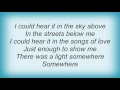 Ron Sexsmith - For A Moment Lyrics