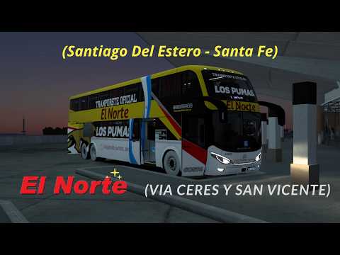 Euro Truck Simulator 2 | BUS MOD | El Norte | (Santiago Del Estero - Santa Fe)