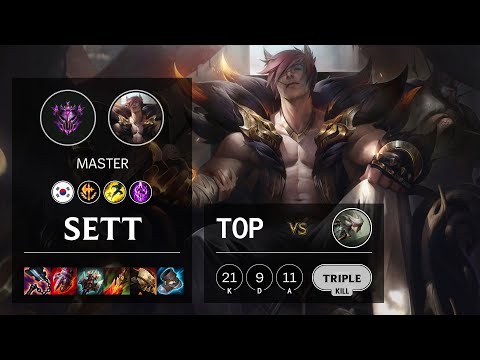Sett Top vs Camille - KR Master Patch 11.15