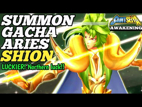DAPAT S DI LUCKIER NORTHERN LUCK! Summon Gacha Aries Shion | Saint Seiya Awakening