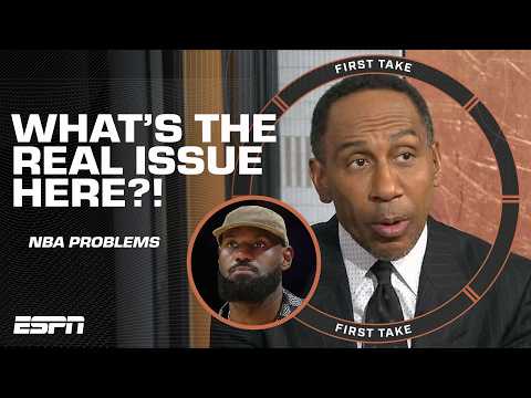 Stephen A. names the REAL ISSUE plaguing the NBA ... and it's NOT tanking? 📉 | First Take