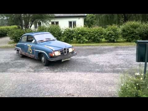 Saab 96 V4  1976 2" straight exhaust
