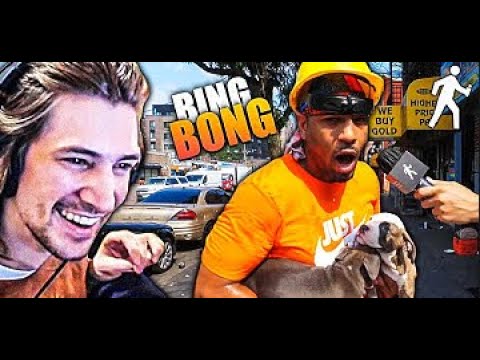 xQc Can't Stop Laughing While Reacting to Sidetalk Videos BING BONG AYYOO