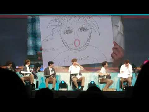 170922 Wanna One Singapore fanmeet Art Class