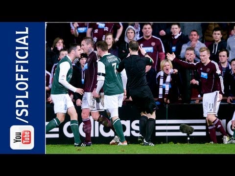 Heavy Challenge From Ryan Stevenson Leaves Hibernian Fuming, 03/01/2013