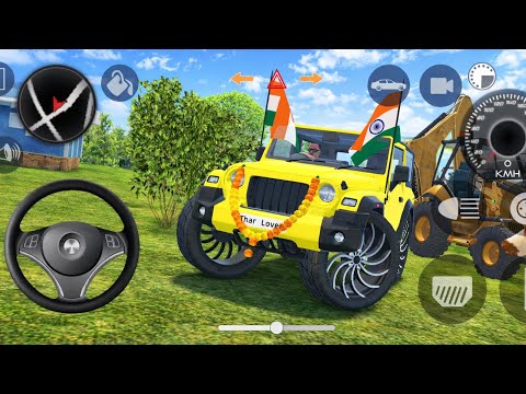 Modified Mahindra Thar Car Games: Indian Cars (Gadi Wala Game) - Car Game Android Gameplay 2026