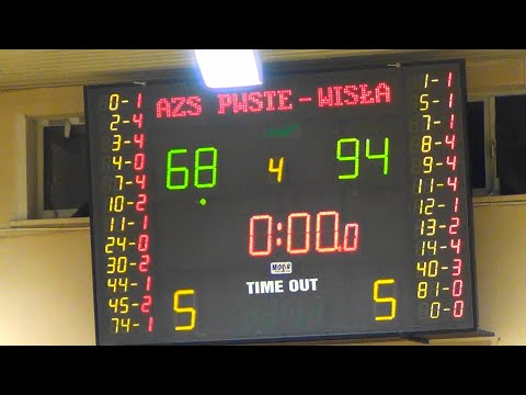 AZS Jarosław vs Wisła 68:94_2019-12-21 Highlights