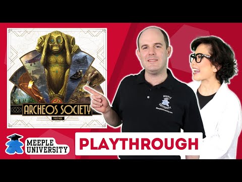 Archeos Society - Live Playthrough Board Game and Giveaway