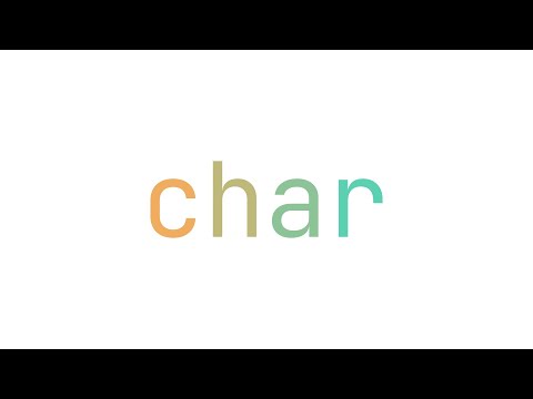 Java char in 2min verstehen