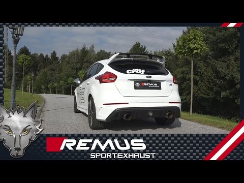 Ford Focus III RS with REMUS cat-back system