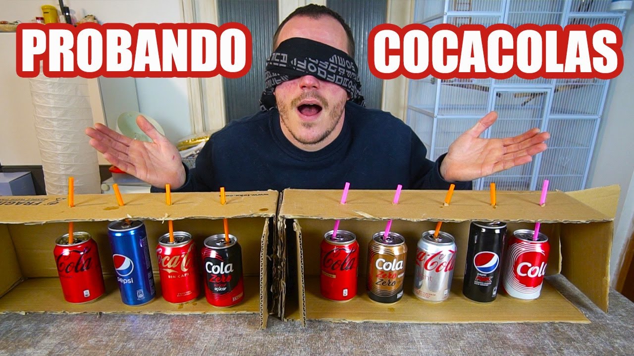 Probando todas las COCACOLAS del MERCADONA 🤮