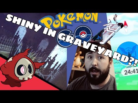 NEW SHINEY IN GRAVEYARD?! POKEMON GO