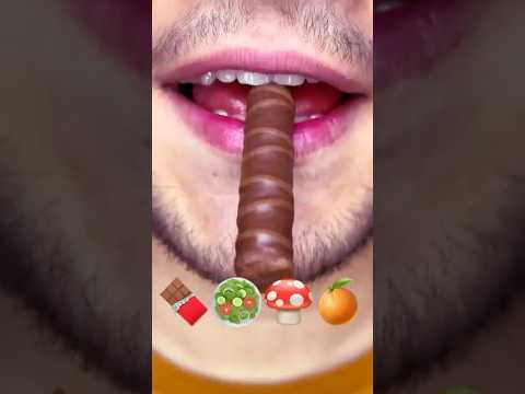 Chocolate roll asmr mukbang