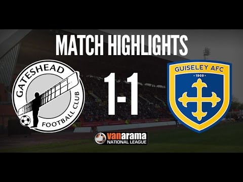 Gateshead	1-1 Guiseley AFC National League 2016/17